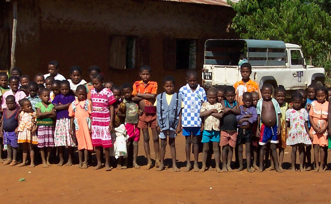 Despite the poverty, children in Madagascar live and love, laugh and play.